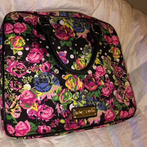 Bags Betsey Johnson Laptop Bag Poshmark